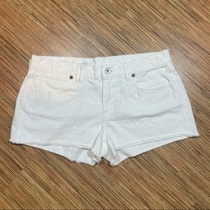 MADEWELL - White Denim Shorts